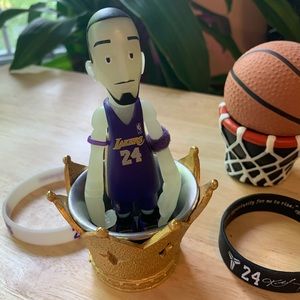 KOBE Glow in The Dark Figure and Gold Stand